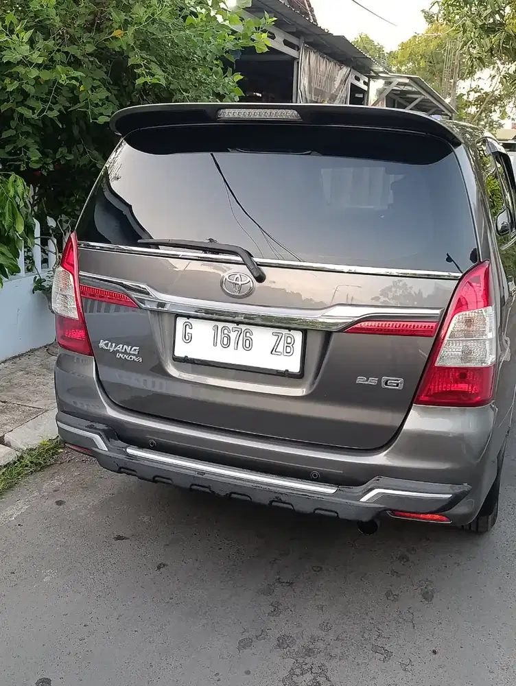 NEW INNOVA G BARONG DIESL MATIC 2015 SUPER ISTIMEWA