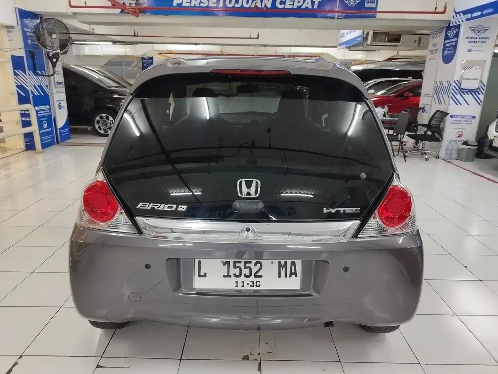 Brio Satya Matic 2015 Grey #honda #mobilbekas #mobilmurah #citycar