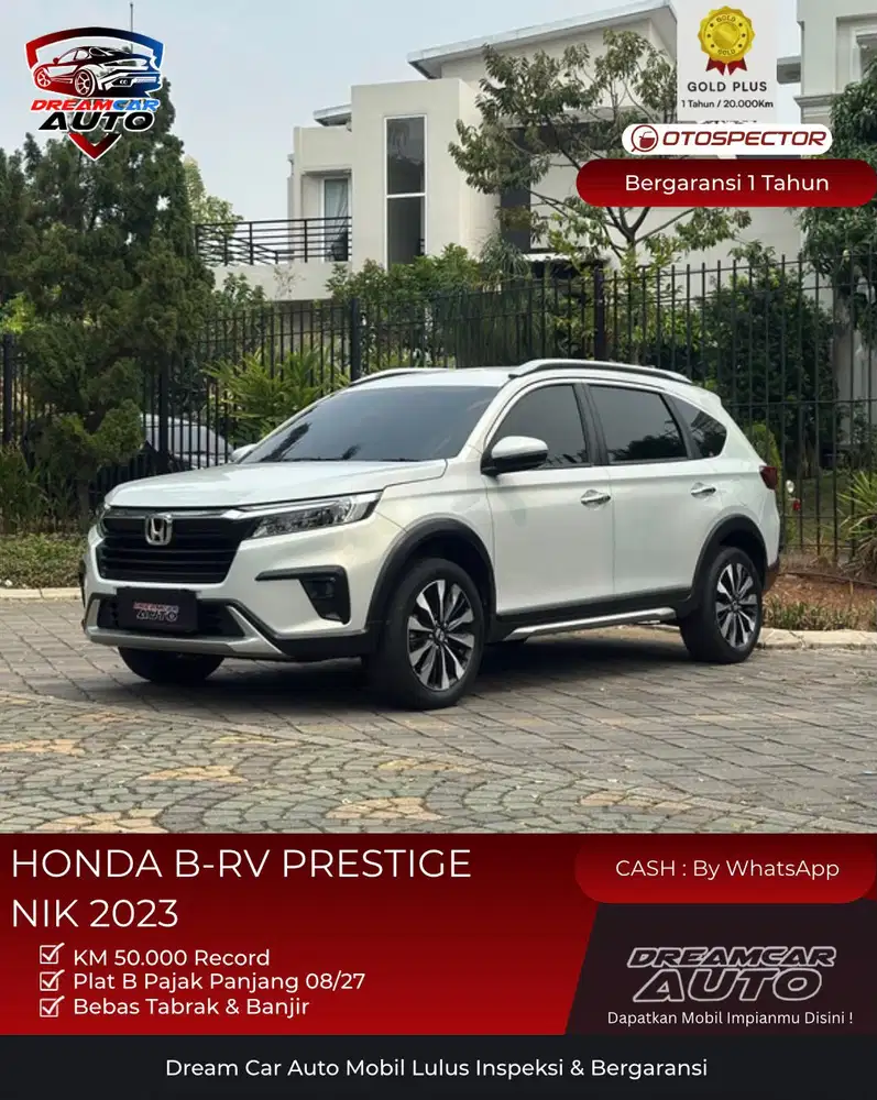[KM50RB] Honda BR-V Prestige NIK 2023 BRV