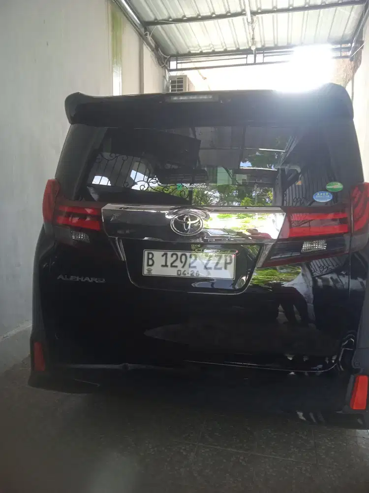 Toyota Alphard 2016 Bensin