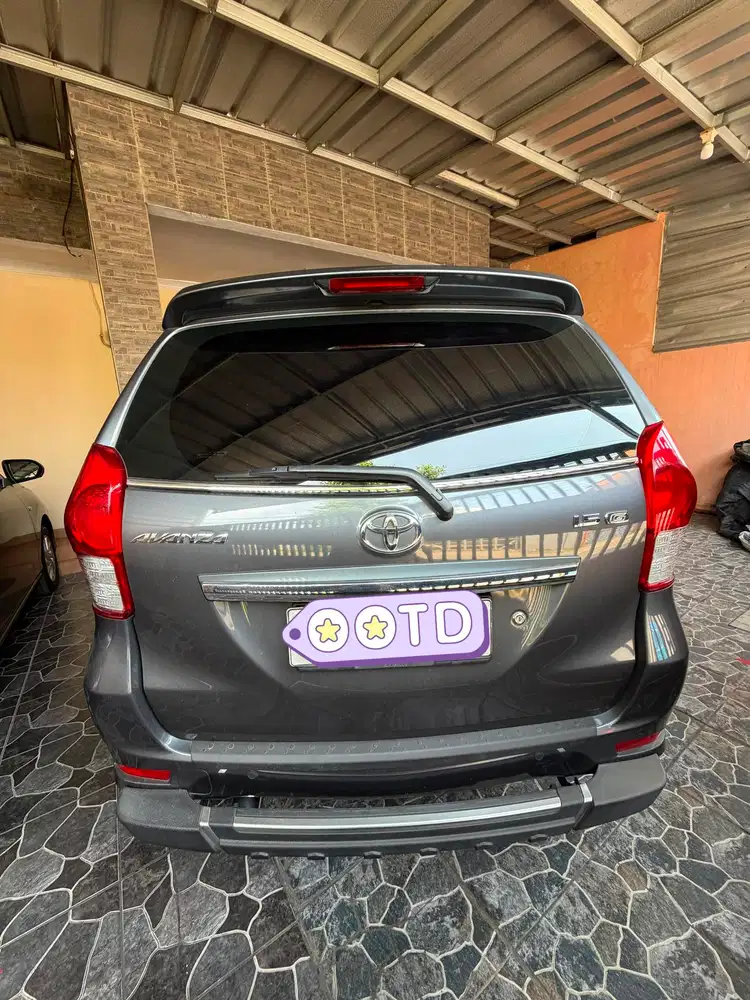 Toyota Avanza 2012 Bensin