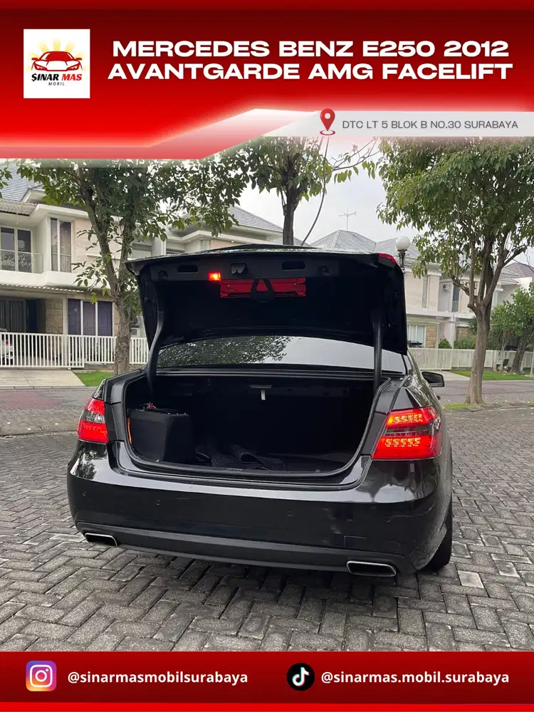 Mercedes-Benz E250 2012 Bensin