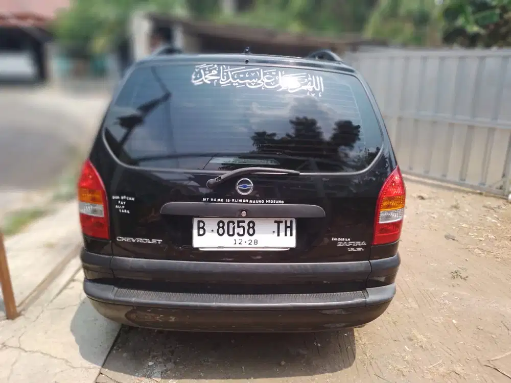 Chevrolet Zafira 2001 Bensin
