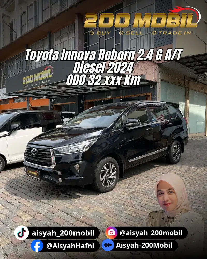 Toyota Innova Reborn 2.4 G A/T 2024 Diesel