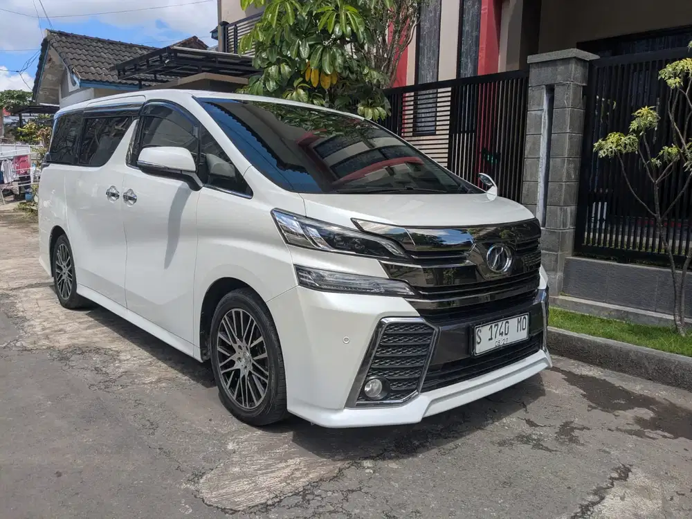 Toyota Vellfire 2015 Bensin