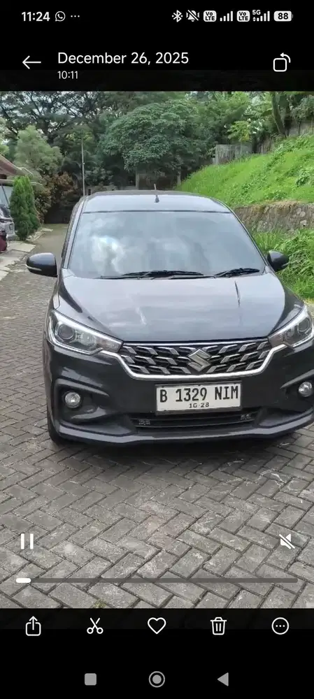 Suzuki Ertiga 2022 Bensin