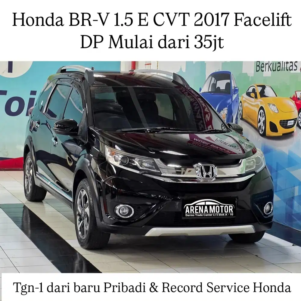 [KM 50rb] BRV E CVT 2017 Antik Ori Cat Facelift # Honda BR-V 1.5 Matic