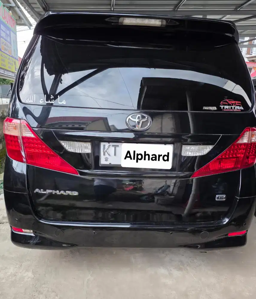 Toyota Alphard 2010 Bensin