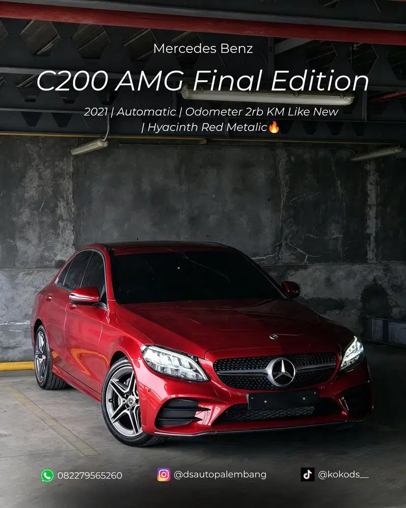 [Like New] Mercy C200 AMG AT 2021