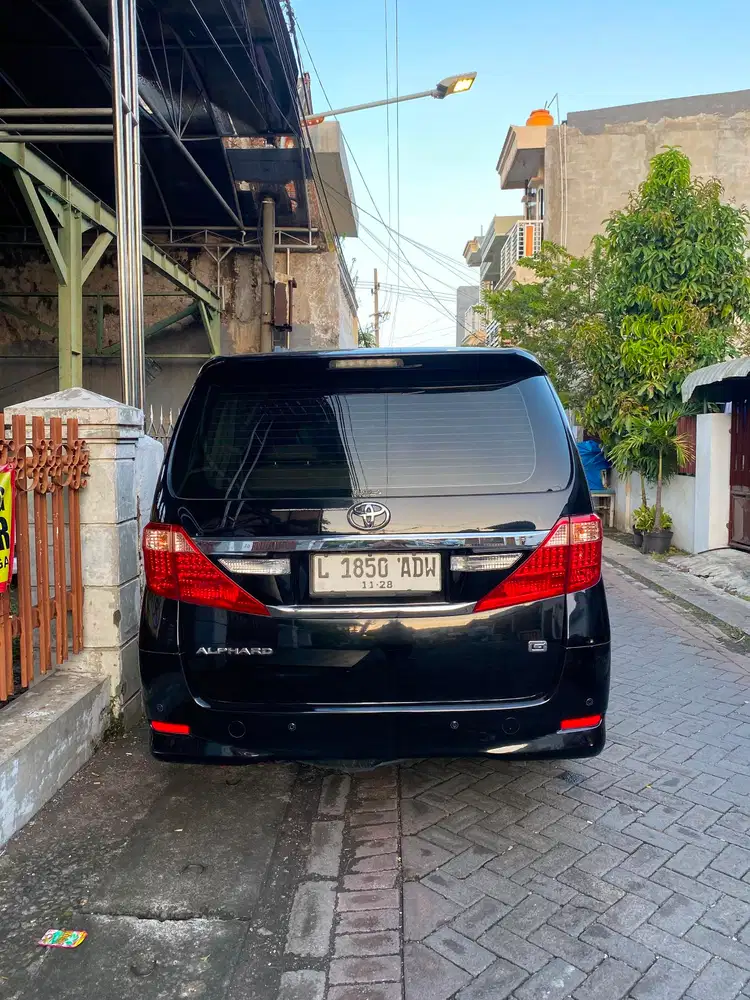 Toyota Alphard 2013 Bensin