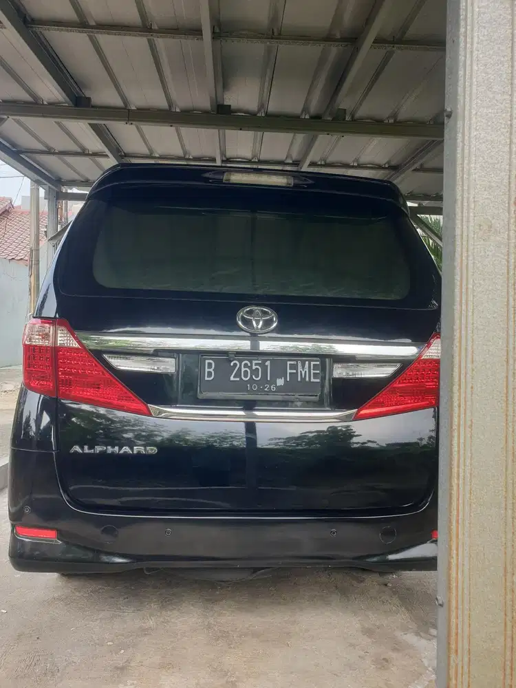 Toyota Alphard 2012 Bensin