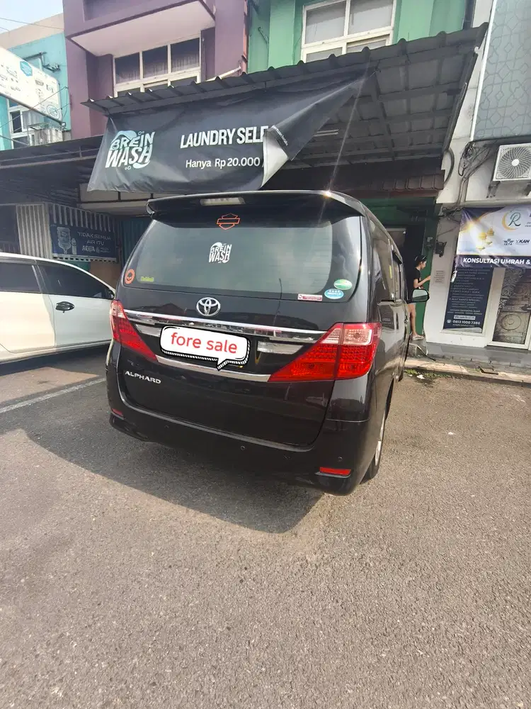 Toyota Alphard 2012 Bensin
