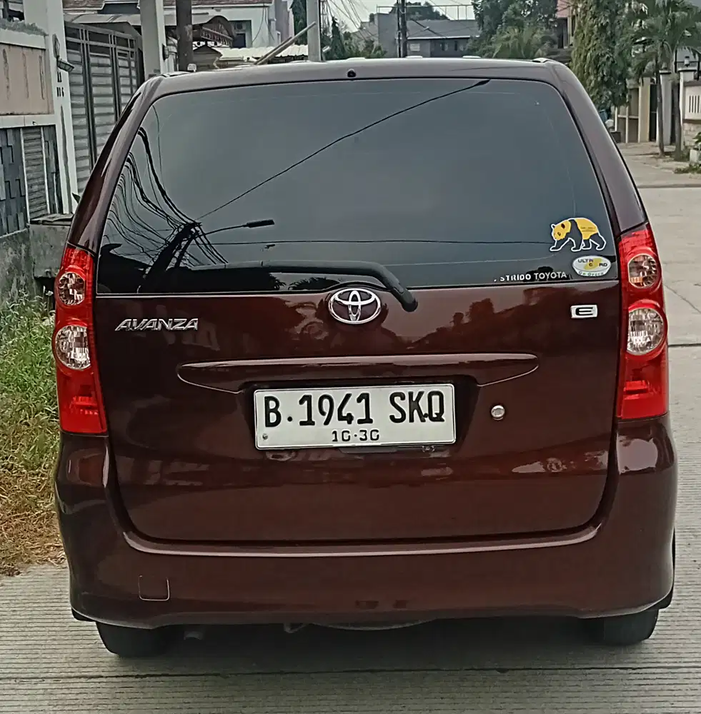 Toyota Avanza 2010 Bensin