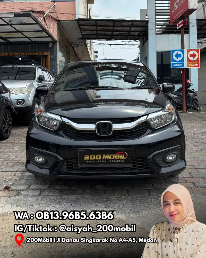 Honda Brio Satya 1.2 E Cvt 2022 Bensin