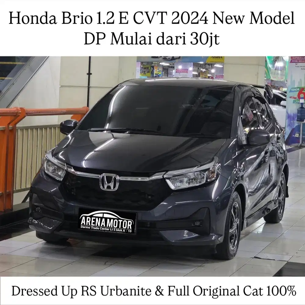 [KM 20rb] Brio E CVT 2024 Upgrade RS Urbanite FullVar# Honda 1.2 Matic