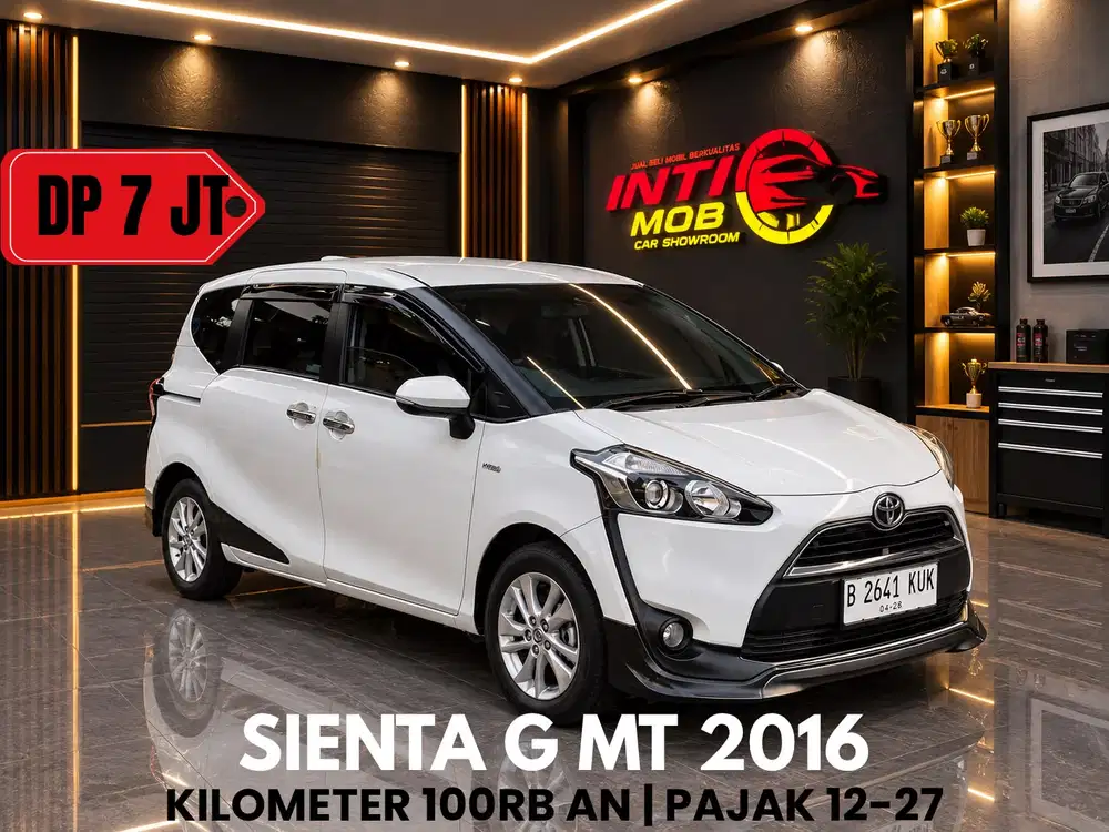 Toyota Sienta G MT 2016 (TDP 4JT)