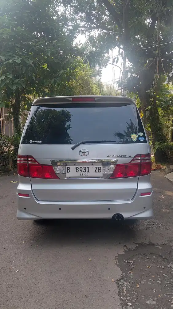 Toyota Alphard 2007 Bensin