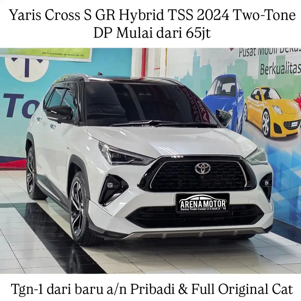 [KM 20rb] Yaris Cross GR Hybrid TSS Antik Two Tone# Toyota 1.5 HEV CVT