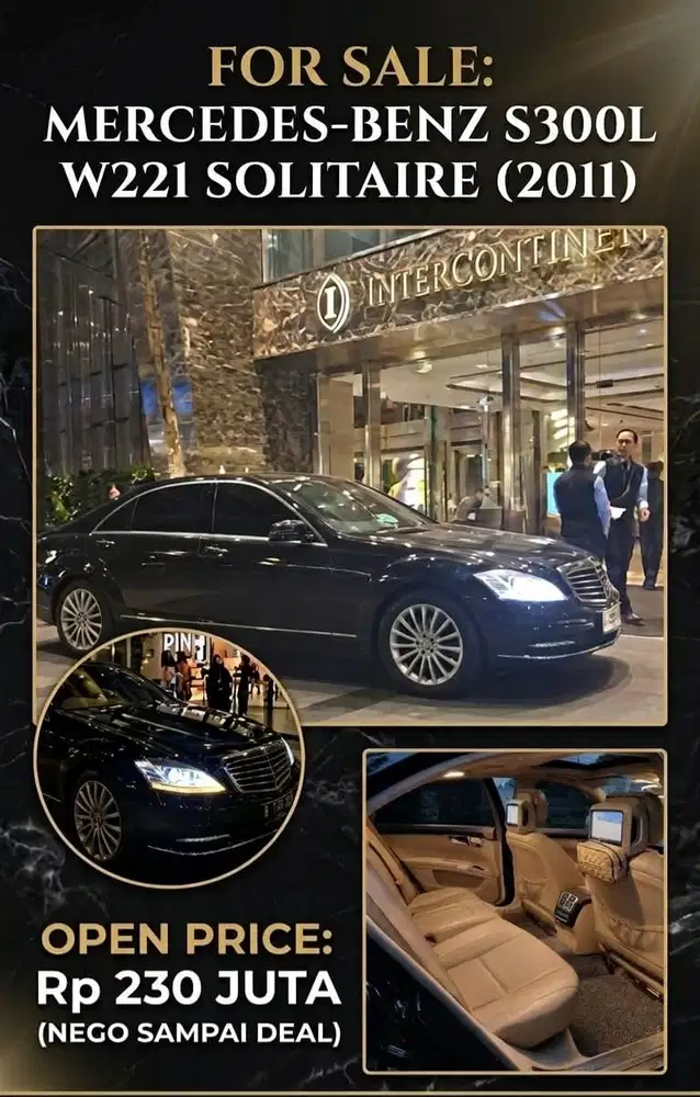 Mercedes-Benz S300L 2011 Bensin