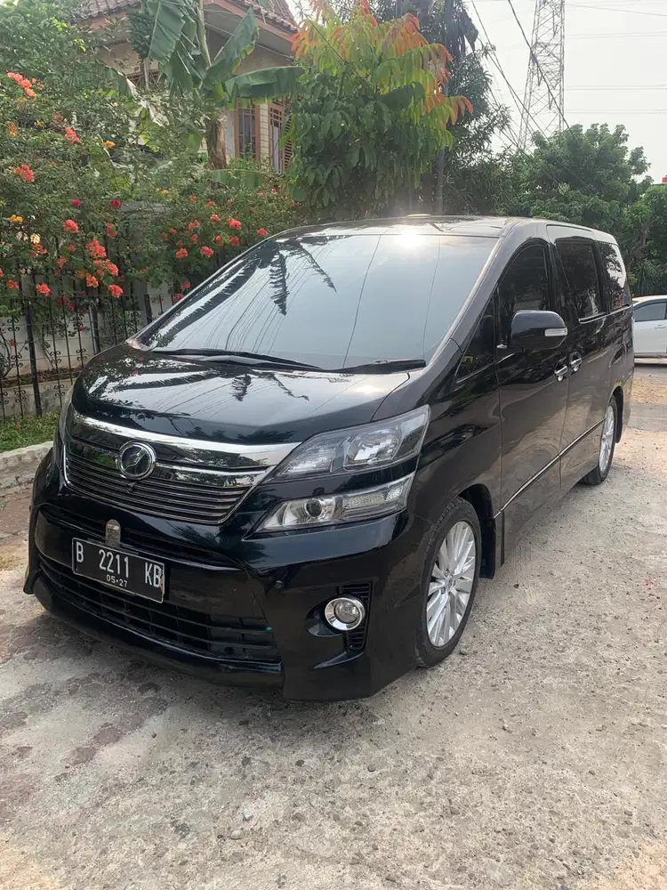 Toyota Vellfire 2012 Bensin