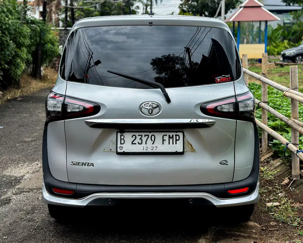 TOYOTA SIENTA Q AT 2016 SILVER TDP 8JT