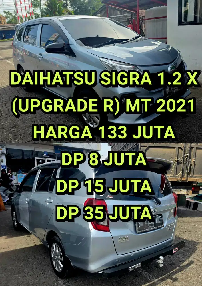 Daihatsu Sigra 2021 Bensin DP 8 JUTA