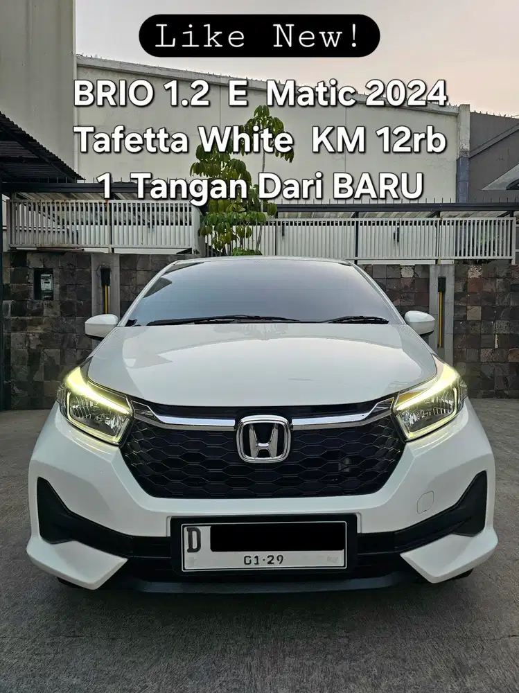 BRIO 1.2 E Matic 1 Tangan dr Baru KM 12rb