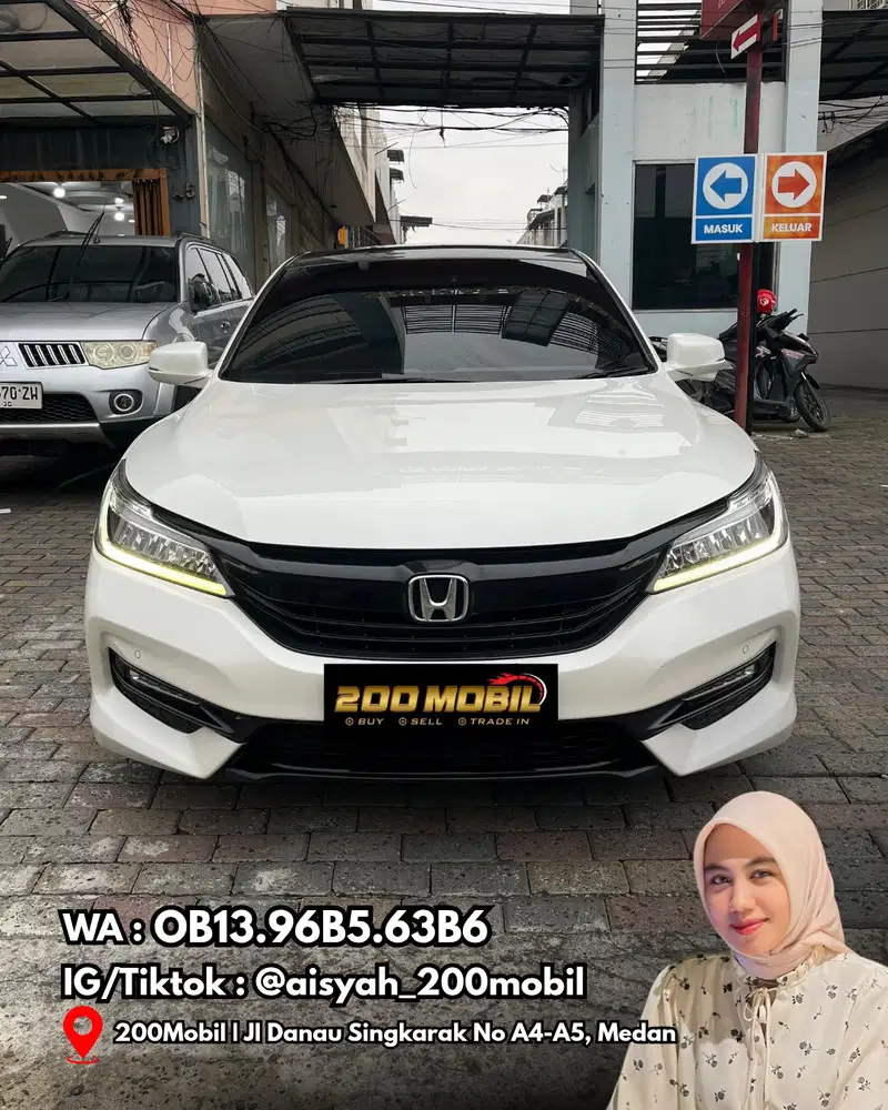 Honda Accord CR2 2.4 A/T 2017 Bensin