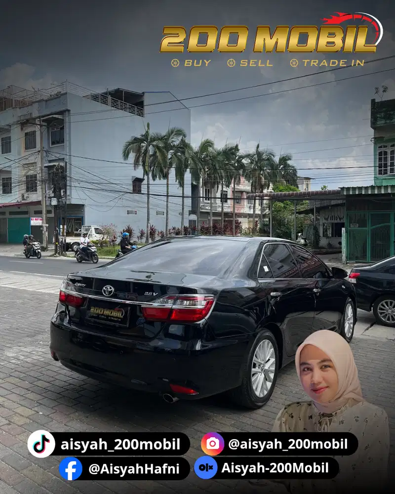 Toyota Camry 2.5 V A/T 2018 Bensin