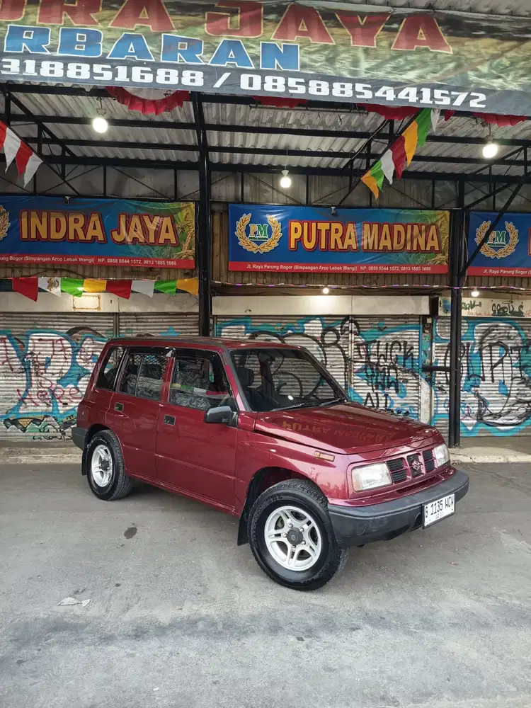Suzuki Sidekick 2001 FULL ORIGINAL antik terawat last edition drag one