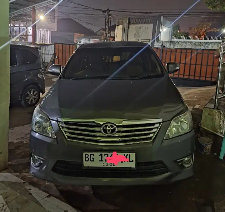 INNOVA TYPE V DIESEL METICK 2012/2013