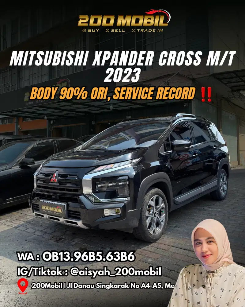 Mitsubishi Xpander Cross M/T 2023 Bensin