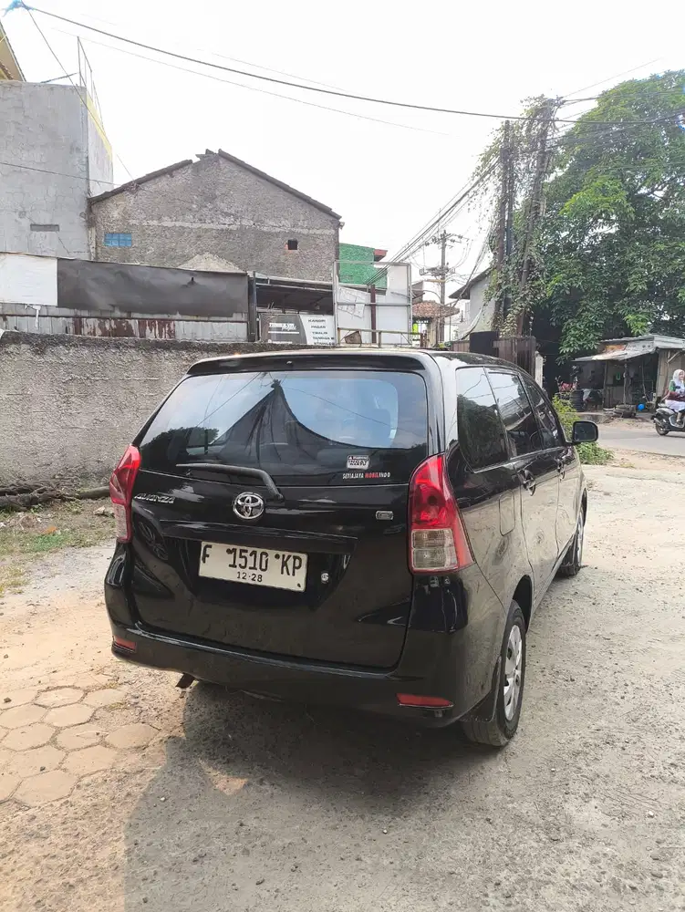 Toyota Avanza 2013 Bensin