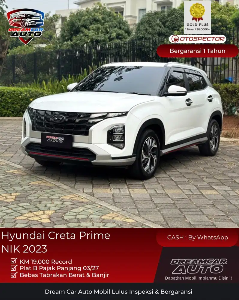 [KM19RB] Hyundai Creta Prime NIK 2023