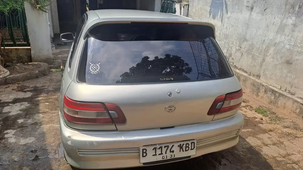 Toyota Starlet 1997,silver, 1300cc