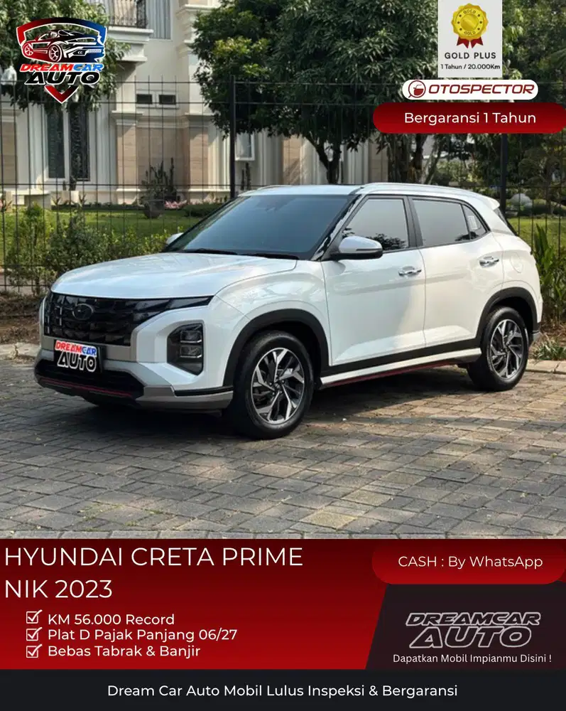 [KM56RB] Hyundai Creta Prime NIK 2023