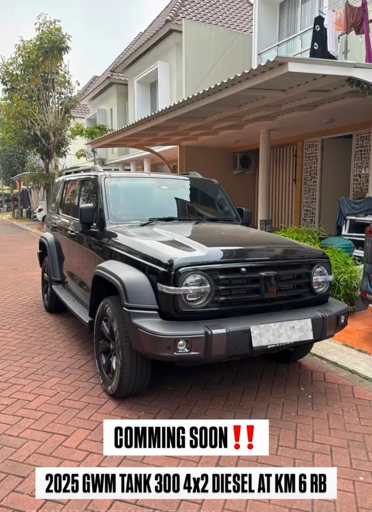 GWM Tank 300 Diesel 2.4 Turbo 4x2 Thn 2025