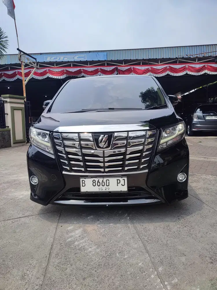 Toyota Alphard 2016 Bensin
