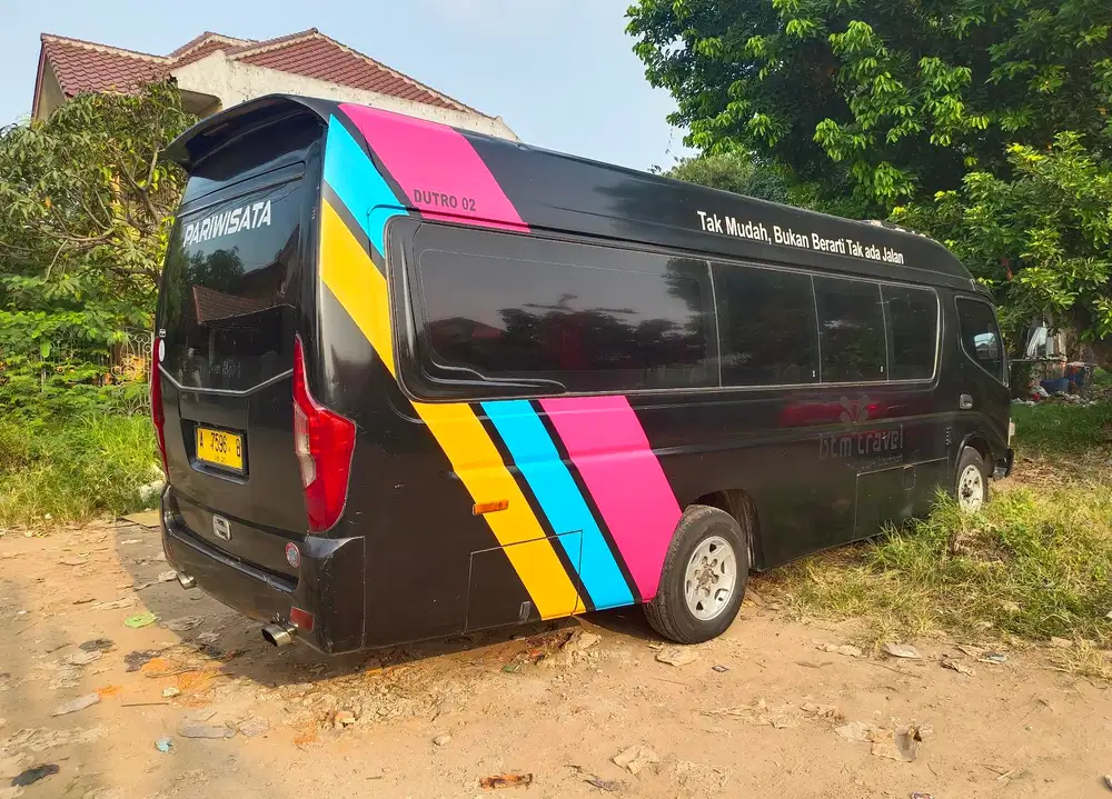 Hino Dutro long minibus tahun 2020 (Nopol A)