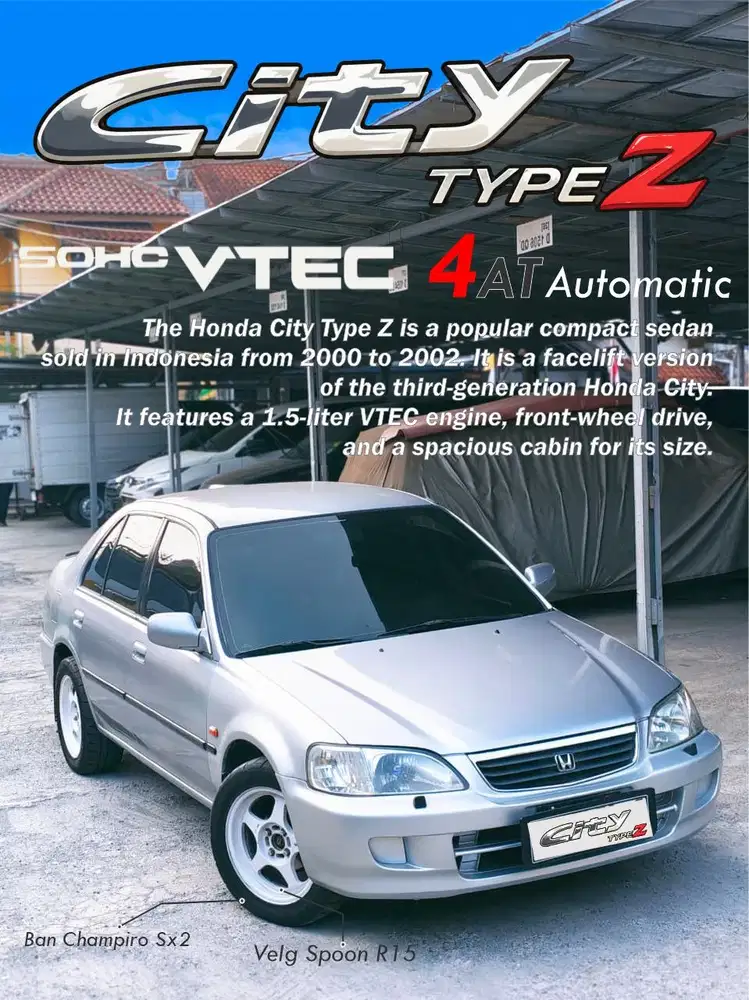 Honda City Type-Z 2001 Bensin