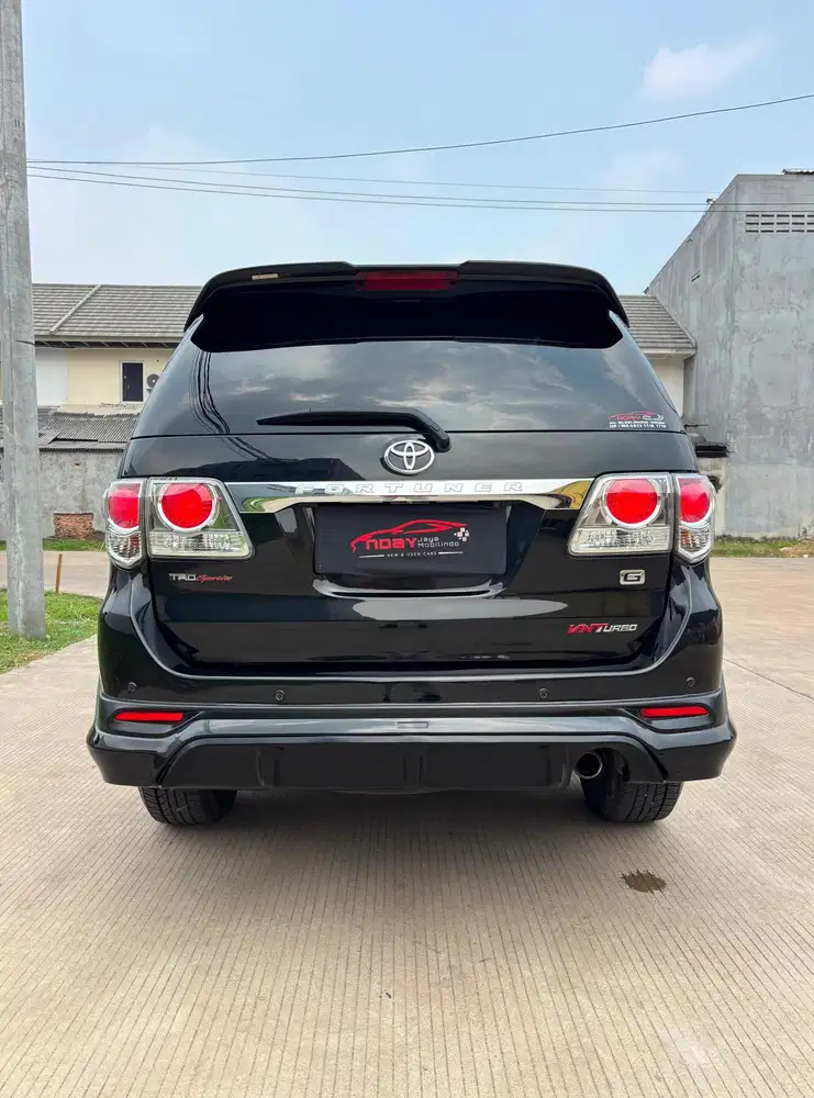 Toyota Fortuner G VNT 2014 bekas murah