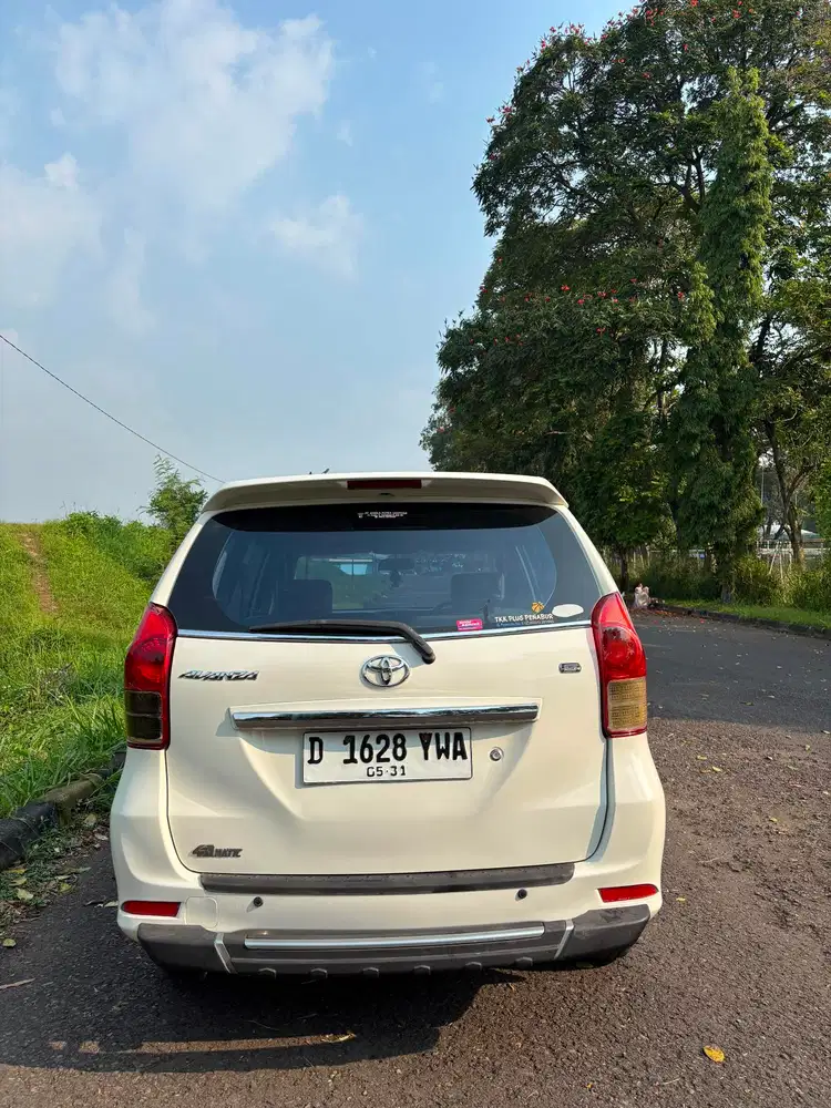 Toyota Avanza 2012 Bensin