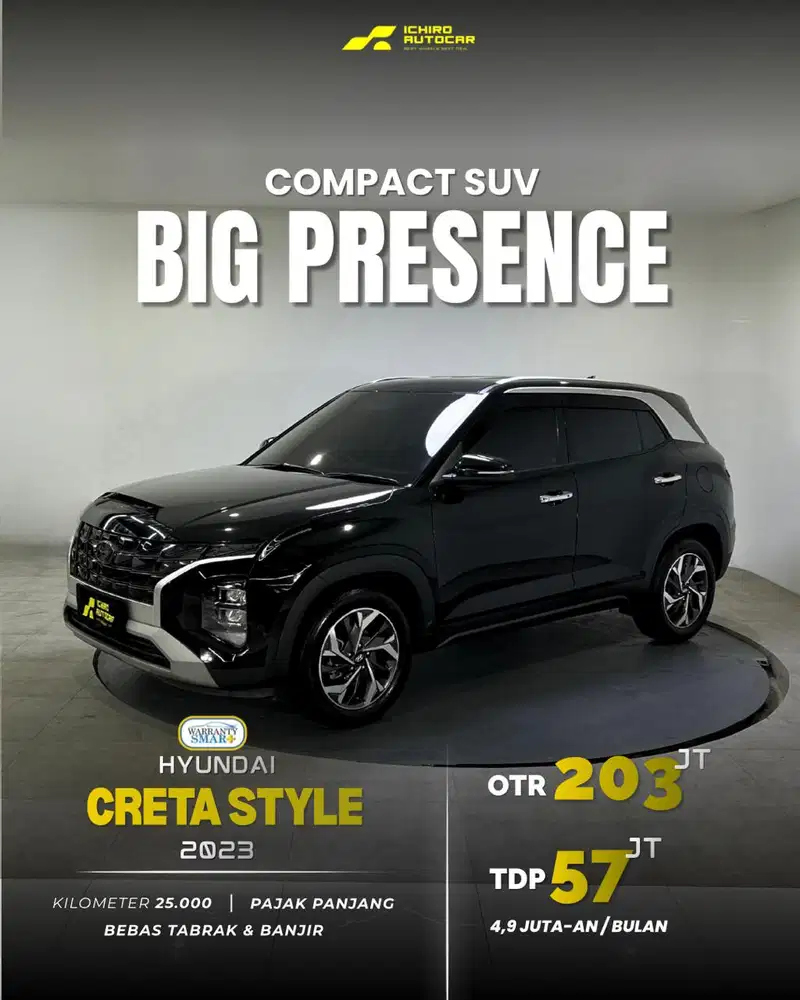 [KM LOW 30RB]Hyundai Creta style 2022