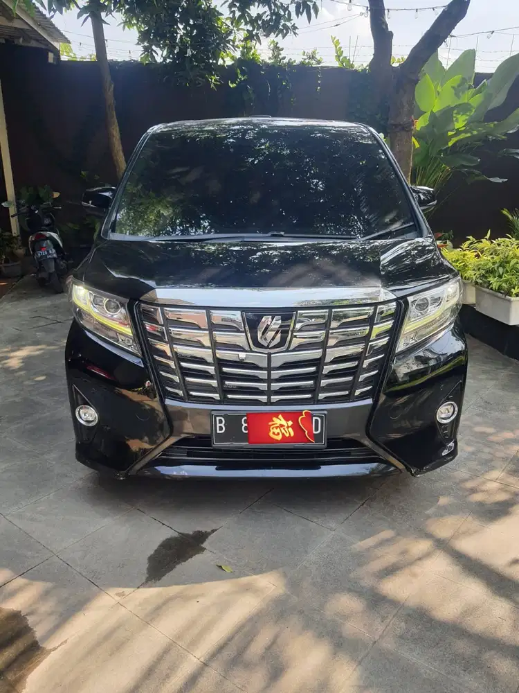 Toyota Alphard 2017 Bensin