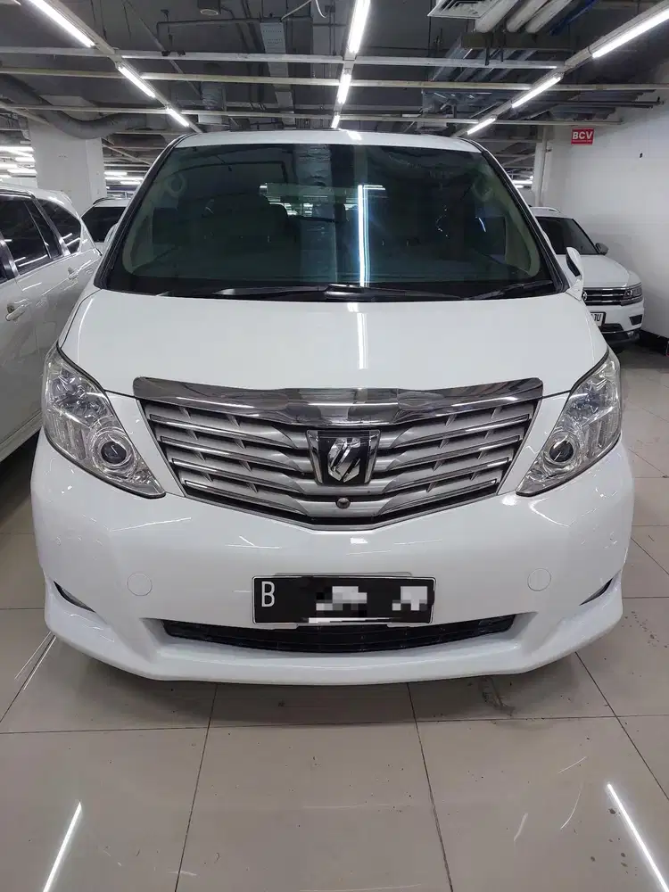 [DP 10 JT] LOW KM!! Toyota Alphard G Premiun sound 2011