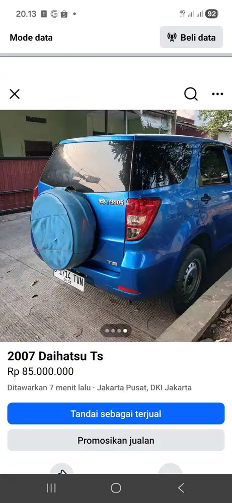 Daihatsu Terios 2007 Bensin