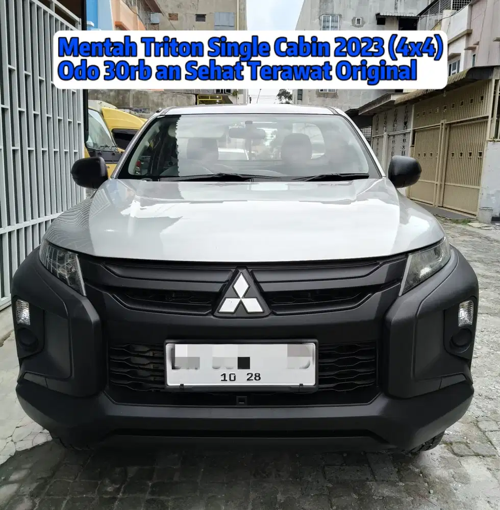 Ori Odo 30rb Mitsubishi All New Triton Single Cabin 2023 (4x4) Mentah