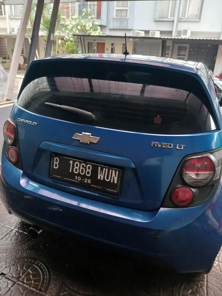 Chevrolet Aveo Sonic 2012 Matic