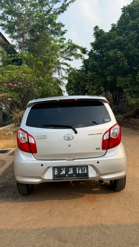 Toyota Agya G Automatic Silver Tahun 2016