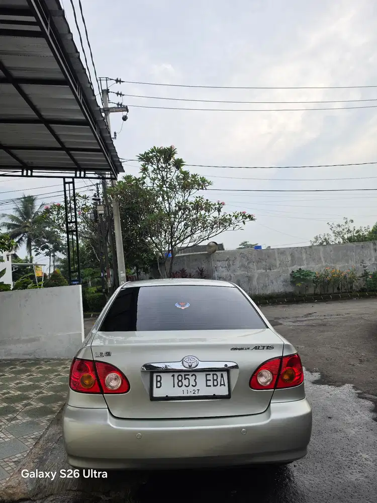 Toyota Corolla Altis 2003 Bensin